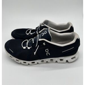 On Cloud 5 Shoes Mens Sz 12.5 Midnight Blue‎ Running Walking Athletic